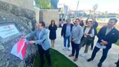 Inauguraci�n del paseo de Bouzas
