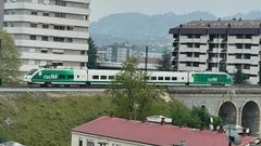 Trenes de pruebas del AVE en Ourense