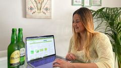 Laura Garc�a, responsable de la web sidraonline.es