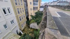 La joven se precipit� desde una altura de unos 12 metros hasta un patio interior, cercano a la Praza de Ferrol. 