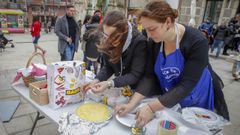 Las im�genes del concurso de postres en Ribeira