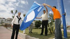 Laxe tuvo bandera azul durante varios a�os