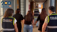 Las tres mujeres fueron detenidas en Torrecedeira.