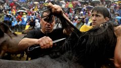 Sabucedo, una peregrinaci�n m�s all� del curro