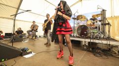 A Banda da Balbina act�a en Friol