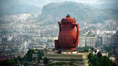 El museo del T� de Maitan, votado como uno de los edificios m�s feos.