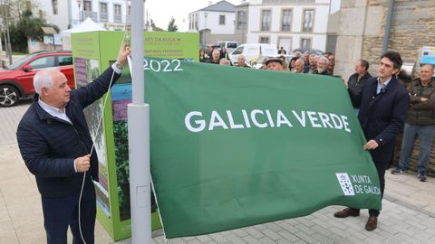 El Concello de Outeiro de Rei recibi su segunda bandera verde