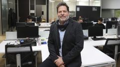 Lorenzo Rodr�guez en la sede de Balidea en Salgueiri�os, en el Edificio Witland (tienen oficinas en otras partes de Espa�a y en el extranjero). Aqu� se aportan soluciones que dan respuesta a las necesidades de sus clientes, ofreciendo servicios de tecnolog�a web y m�vil, consultor�a digital, desarrollo de software, ciberseguridad, soporte a usuarios e infraestructuras.