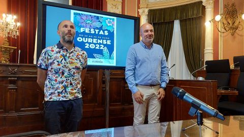 Gonzalo Prez Jcome habl sobre su futuro tras presentar el programa de las fiestas de Ourense.