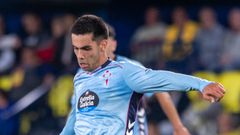 Hugo Sotelo, durante un partido con el Celta de la pasada campa�a.