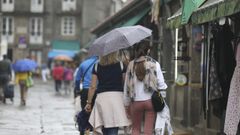 Las lluvias han marcado la jornada de ayer y nos acompaan en las primeras horas de hoy.