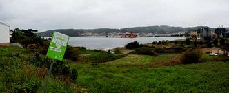 Vista de la zona pr�xima a Ferroatl�ntica en la que la alcaldesa pretende que se instale la f�brica de tubos.