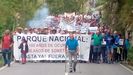 Manifestaci�n contra el lobo en Cabrales