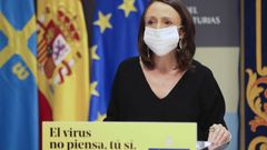 Melania �lvarez, portavoz del Principado de Asturias