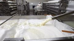 Imagen de archivo de una f�brica de queso