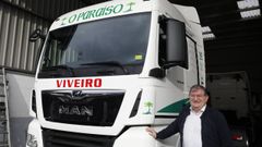 Amador Garc�a, gerente de Transportes Para�so en una entrevista reciente a La Voz