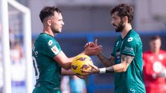 Gim�nez y Vadillo en Butarque. 