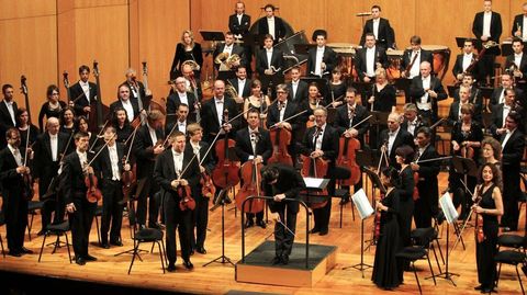 La Orquestra Sinfnica de Galicia acta en el Crculo