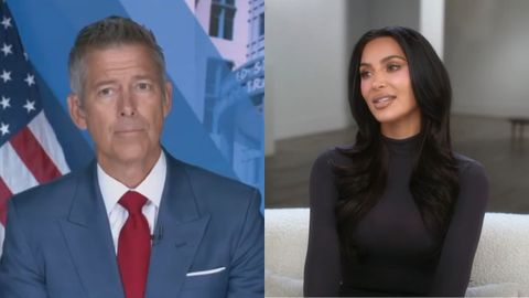 Ensamble capturas de vdeos de Sean Duffy y Kim Kardashian.