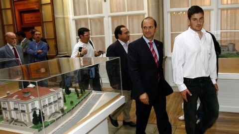 Recepci�n en la Diputaci�n Provincial de Pontevedra.