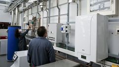 Pr�ctica de frio industrial en FP en el CIFP As Mercedes, de Lugo