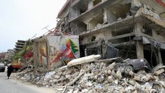 Un ataque israel� a un edificio residencial en el L�bano