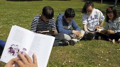 Actividad de animaci�n a la lectura organizada en el colegio Pi�eiri�o  de Vilagarc�a de Arousa