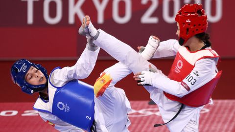 Combate de Adriana Cerezo y la turca Rukiye Yildirim