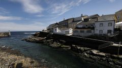 Vista parcial del pintoresco pueblo ribadense de Rinlo