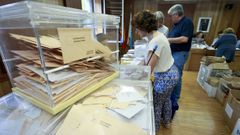 Recuento del voto exterior de las �ltimas elecciones generales en la Junta Electoral Provincial de Lugo
