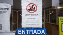 A ra�z de la reclamaci�n del abogado, en los juzgados de A Parda de Pontevedra se pusieron carteles informando de que no est� permitida la entrada de perros.