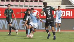 Edu Gonz�lez -en el partido ante el Sestao- ser� baja este domingo