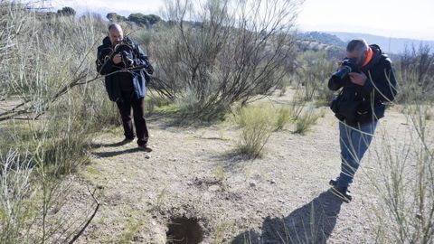 Lugar donde fue encontrado el beb� muerto envuelto en unas mantas
