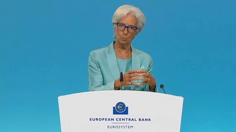 Christine Lagarde, presidenta del Banco Central Europeo