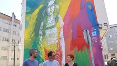 El nuevo mural impulsado por el Concello de Lugo