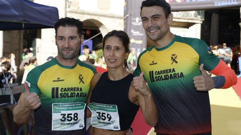 Carrera solidaria de la Guardia Civil en Ourense.