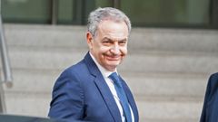 Jos� Luis Rodr�guez Zapatero ha llegado con diez minutos de antelaci�n a su cita con el juez Jos� Luis Calama