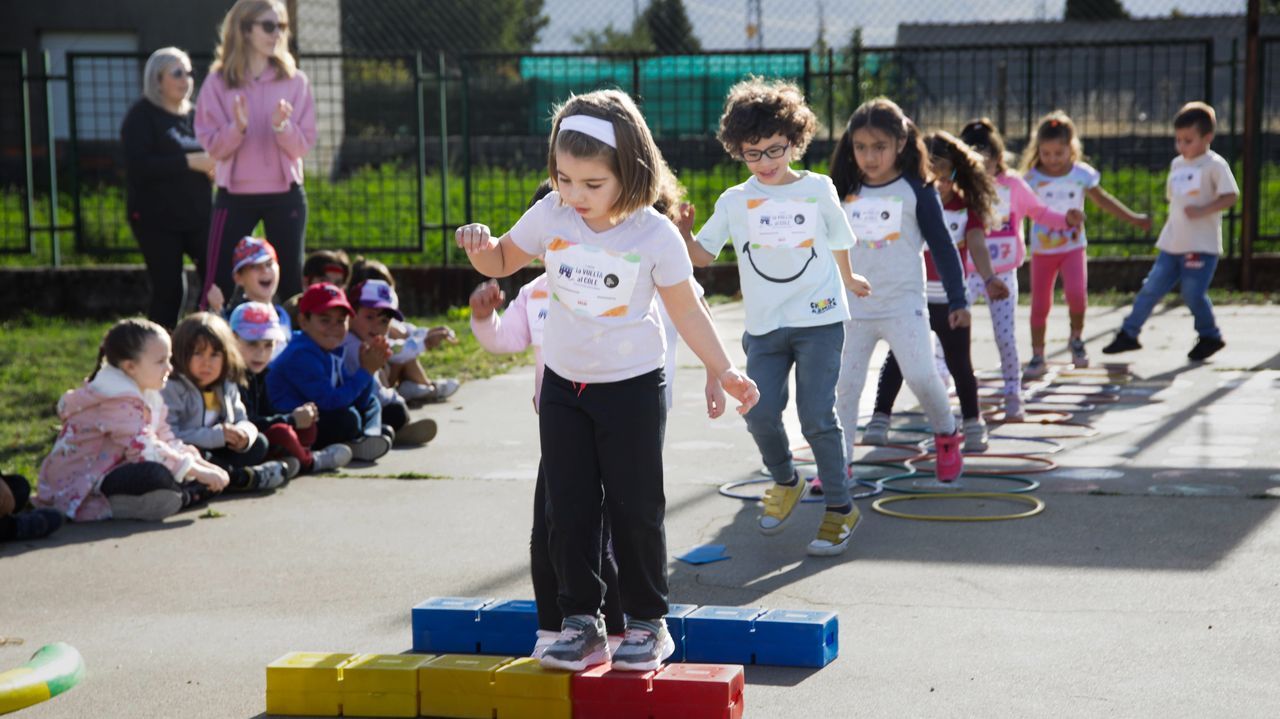 Zancadas contra la leucemia infantil: seis colegios de Lugo corren para recaudar fondos para la investigación