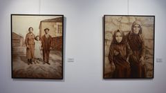 La pintura del artista lucense es costumbrista e intimista