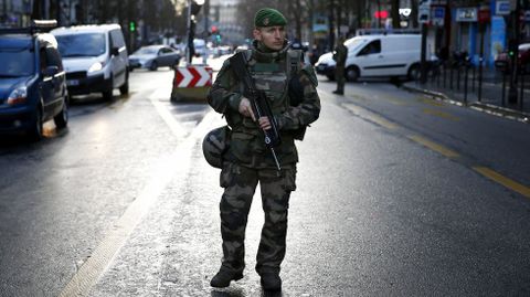  Hoy se conmemora el primer aniversario del atentado yihadista contra el semanario sat�rico �Charlie Hebdo�.
