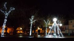 Alumbrado navide�o en O Incio