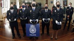 La Polic�a Nacional de Ribeira volvi� a celebrar los �ngeles Custodios