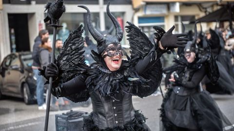 Imagen de archivo del desfile de carnaval de Xove