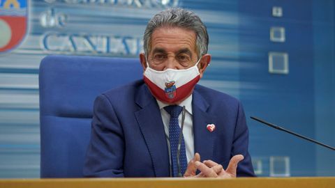 El presidente de Cantabria, Miguel Ángel Revilla