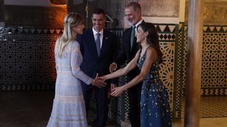 Los reyes reciben a los invitados a la cumbre de la ONU