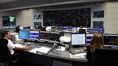 Centro de control de Red El�ctrica, en una foto de archivo