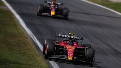 Carlos Sainz en el GP de Italia 2023 de Frmula 1 en Monza.Carlos Sainz en el GP de Italia 2023 de Frmula 1 en Monza