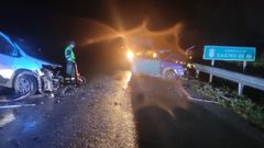 El suceso mortal se produjo justo en la entrada del t�rmino municipal de Castro de Rei.