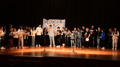 Regueifa Tour en Vila de Cruces, en decembro do 2023 
