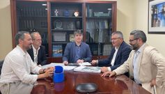 Reuni�n entre representantes de Augas de Galicia e a Mancomunidade do Saln�s